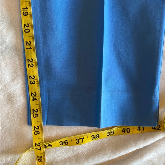 Talbots woman’s sky Blue cropped Pants sz 16w CURVY - Picture 8 of 10